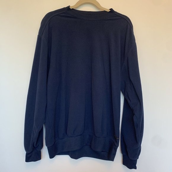 Nike Golf Mens Therma fit Fleece Pullover Navy Blue size large - Picture 1 of 9